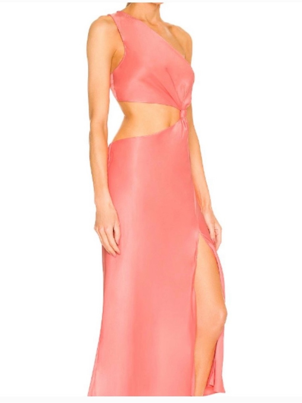 LPA peach cutout slip dress size XS
